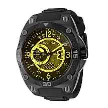 Relgio Masculino Aviador Automtico - 50mm. Preto. Bronze 40288
