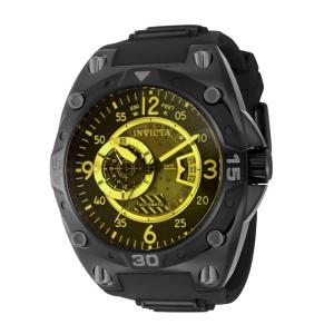 Relgio Masculino Aviador Automtico - 50mm. Preto. Bronze 40288