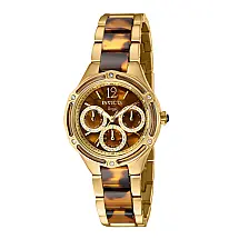 Relógio Feminino Analógico de Quartzo 35mm, Invicta Angel 40388, Dourado