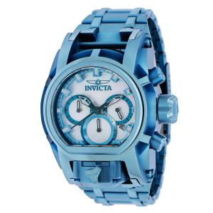 Relógio Feminino Bolt Zeus Magnum com Mostrador Madrepérola, Invicta 40588, Azul Gelo