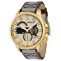Relgio Masculino Aviador - 46mm. Marrom. Bege 41688