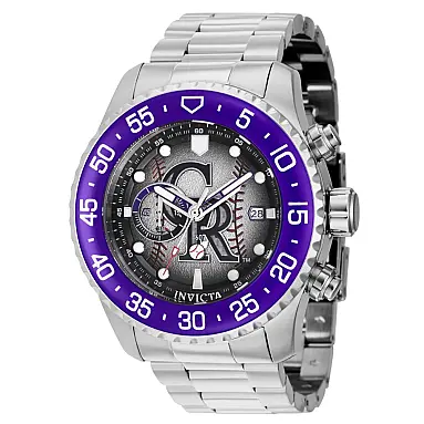 Relgio masculino MLB Colorado Rockies