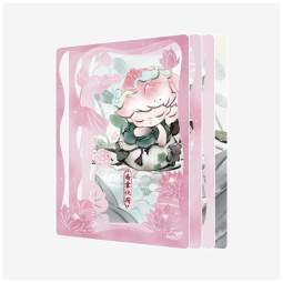 Coleção de Cartões de Arte da Série DIMOO Stories in the Cup da Pop Mart