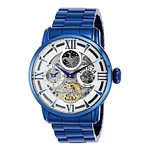 Relgio masculino Automtico Objet D Art - 47mm Azul 40988 da Invicta: estilo e preciso em um s produto.