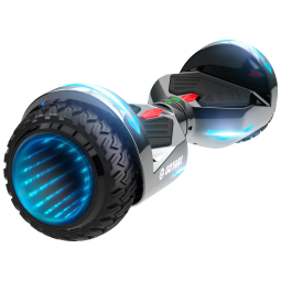 Hoverboard com Farol de LED, Velocidade de 9km/h e Alcance até 9 km, para Crianças e Adolescentes até 80 kg, 110V 200W, Gotrax GALAXY PRO