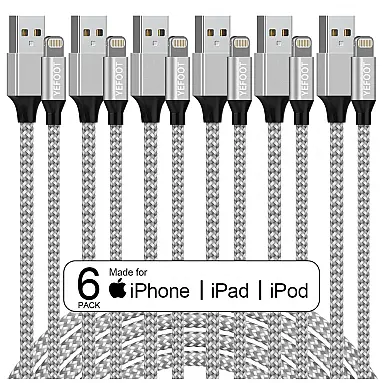 Carregador para iPhone Trançado Carregamento