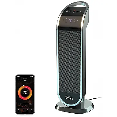 Aquecedor Elétrico Inteligente Portátil 1500W