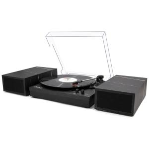 Vitrola Toca Discos Retrô SC com Pré Amplificador e Alto Falantes, LPNO.1, 110v, LPNO.1 LPSC 025, Marrom