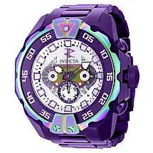 Relógio Masculino Automático Reserve com Mostrador em Madrepérola, Invicta 40198, Roxo
