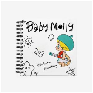 Sketchbook da Série Baby Molly Quando Eu Tinha Três Anos - Pop Mart Caixa Surpresa