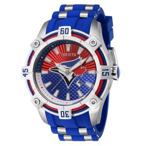 Relgio Masculino Invicta MLB Toronto Blue Jays de 52mm em Ao Azul ZG-43298