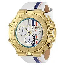 Relógio Masculino S1 Rally Race Team, Invicta 28398, Branco e Dourado