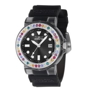 Relógio feminino Invicta Pro Diver , preto 39498
