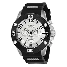 Relgio masculino profissional - 48 mm. Ao. Preto 22698