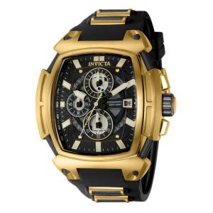 Relgio masculino S1 Rally Diablo - 53 mm. Ouro. Preto 39698