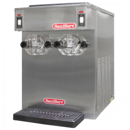 Máquina de Coquetel Congelado SaniServ 798 Twin Flavor 26,49 Litros com 2 Reservatórios e Refrigeração a Ar 110V
