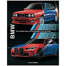 BMW M3 M4 A história completa dessas máquinas de condução definitivas, Capa Dura em Inglês, 256 Paginas, Preto