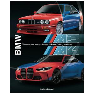 BMW M3 M4 A história completa dessas máquinas de condução definitivas, Capa Dura em Inglês, 256 Paginas, Preto