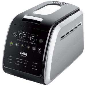 Máquina de Fazer Pão Automática 12 em 1 até 1.5 kg, 850W, 110v, SAKI SK BM8910, Preto