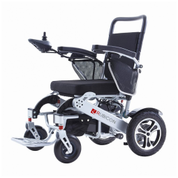 Cadeira de Rodas Elétrica Dobrável Reclinável para Adultos de até 150 kg, 600W, Rubicon DX17, Preta