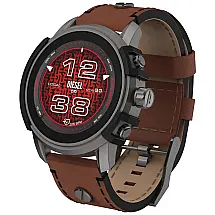Smartwatch com Alexa Embutida, Frequência cardíaca, GPS e Mais, Diesel Griffed Gen 6, Marrom
