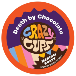 Café com sabor Morte por chocolate, CRAZY CUPS, Marrom