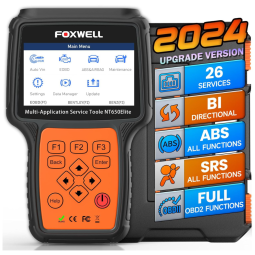 Scanner Automotivo OBD2 OBDII Tela Colorida Menu e Atalhos Organizados Atualização Online