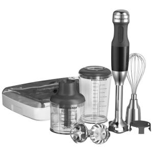 KitchenAid Batedeira de Mão KHB2561OB Handheld de 5 velocidades Onyx Black 110V