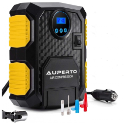 Inflador Portatil de Pnews Auperto Sensacional Preto, Vermelho