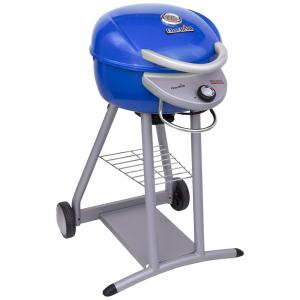 Char Broil Churrasqueira Elétrica Portátil serve até 12 Pessoas, 110V, Azul