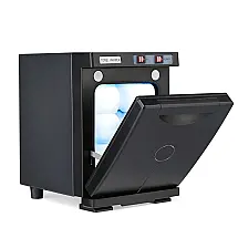 Aquecedor de Toalhas Profissional de 15L para Barbearia e Salões, 110V, Winado, Preto