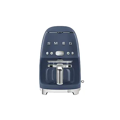 Cafeteira elétrica Smeg retrô azul