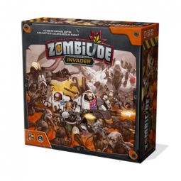 Jogo de Estratégia Zombicide Invader, 1 a 6 Jogadores, Para Maiores de 14 Anos, CMON GUGZCS001, Vermelho