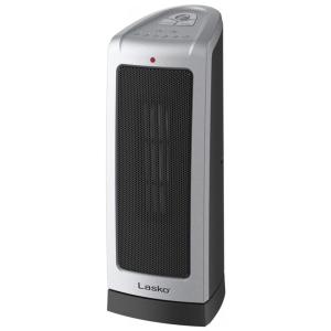 Aquecedor de Torre Elétrico Controle Digital 1500W, LASKO 5309, Cinza