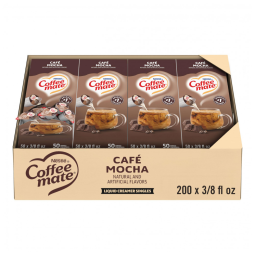 Creme para Café Sabor Mocha sem Lactose, 4 Caixas de Unidades, Nestlé Coffe Mate