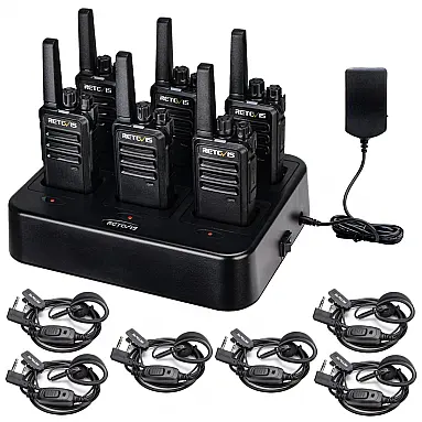 Rádio Comunicador Walkie Talkie Retevis