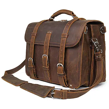 Bolsa Maleta de Couro Masculina