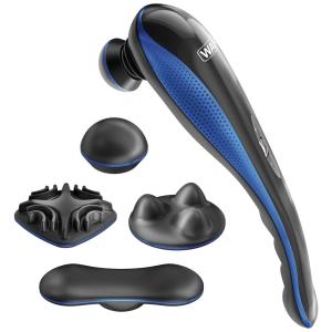 Massageador Terapêutico de Percussão sem Fio com 5 Acessórios, e, WAHL 4232 100, Preto