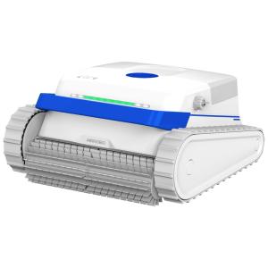 Robô Limpador de Piscina sem Fio com Esfregão de Chão e Parede, AIRROBO PC100, Branco