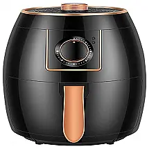 Shuaike Air Fryer Fritadeira Elétrica 5L com Painel Digital, 1300W, 110V, Preto