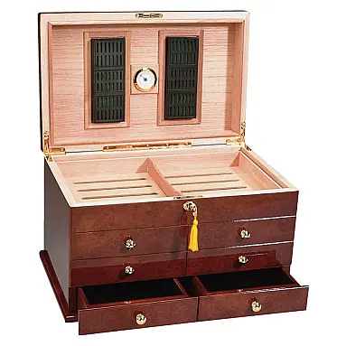 Humidor Quality Importers Ravello Marrom