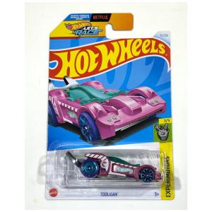 Hot Wheels Tooligan Treasure Hunt Rosa e Roxo Experimotors 35 Chave de Boca
