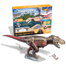 Discovery Mindblown Kit Interativo de Anatomia de Dinossauros Educacional para Crianças
