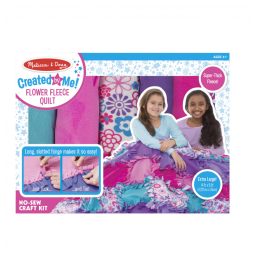 Faça sua Própria Colcha Florida Infantil sem Costura, para Crianças Acima de 6 Anos Melissa & Doug