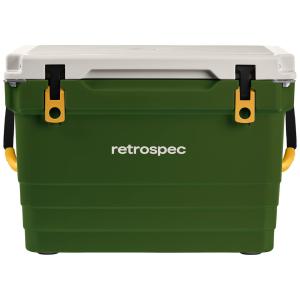 Cooler Térmico Portátil 45 Litros com Alça, Retrospec, Azul e Branco