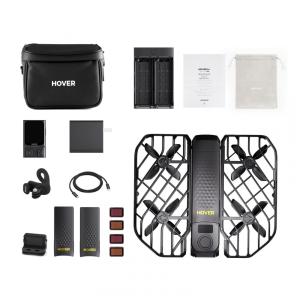 HOVERAir X1 PROMAX - Câmera Voadora 8K Action, Drone Dobrável com Velocidade de Acompanhamento de 42 KMH, 10 Modos de Voo Totalmente