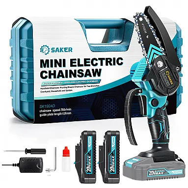 Mini Motosserra Elétrica Portátil para