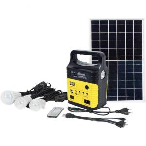 Kit Gerador Solar Portátil ECO WORTHY 10W 7500mAh 2 Saídas USB