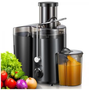 Centrífuga de Frutas 500mL com Bocal de Alimentação Largo, 2 Velocidades e Proteção Contra o Superaquecimento, 500W,110v, Qcen