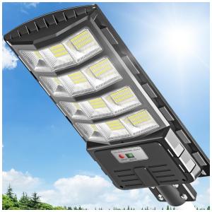 Luminária Solar Externa 50000 Lumens a Prova d 500W com Controle Remoto, OKPRO O 500B, Preto